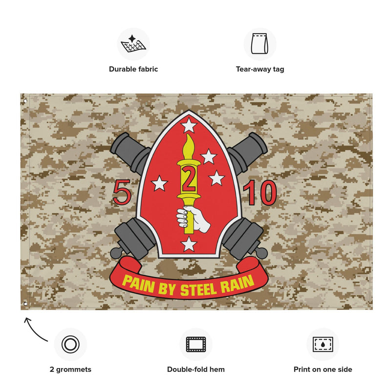 5/10 Marines MARPAT Camo USMC Flag