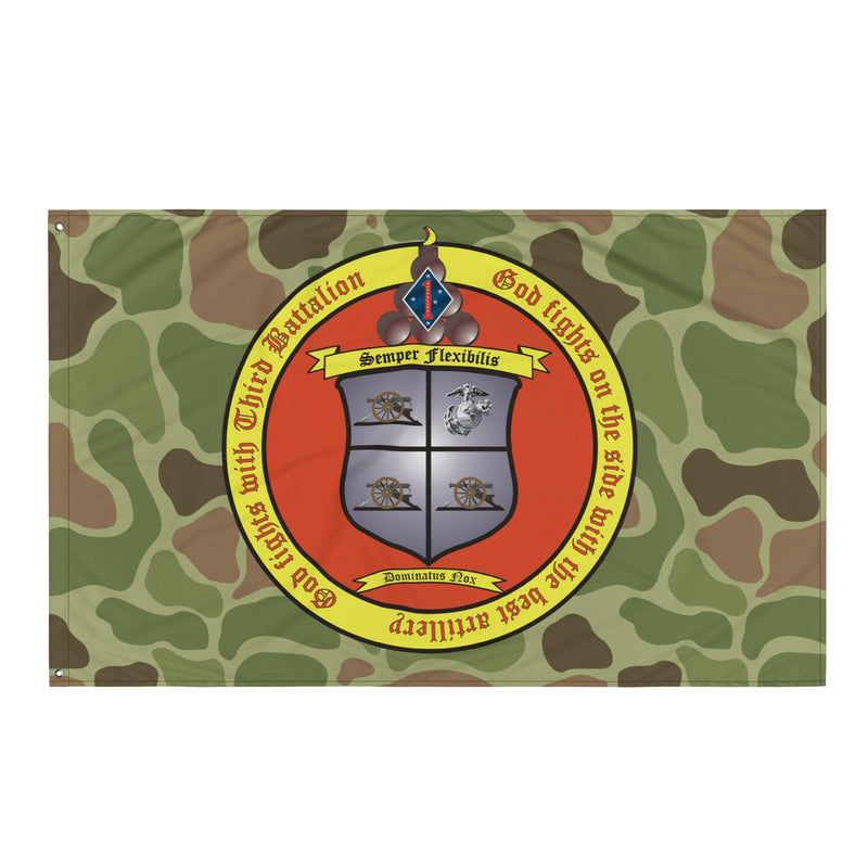 3/11 Marines Frogskin Camo USMC Flag
