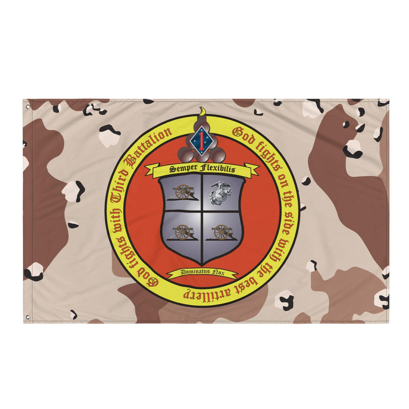 3/11 Marines Chocolate-Chip Camo USMC Flag