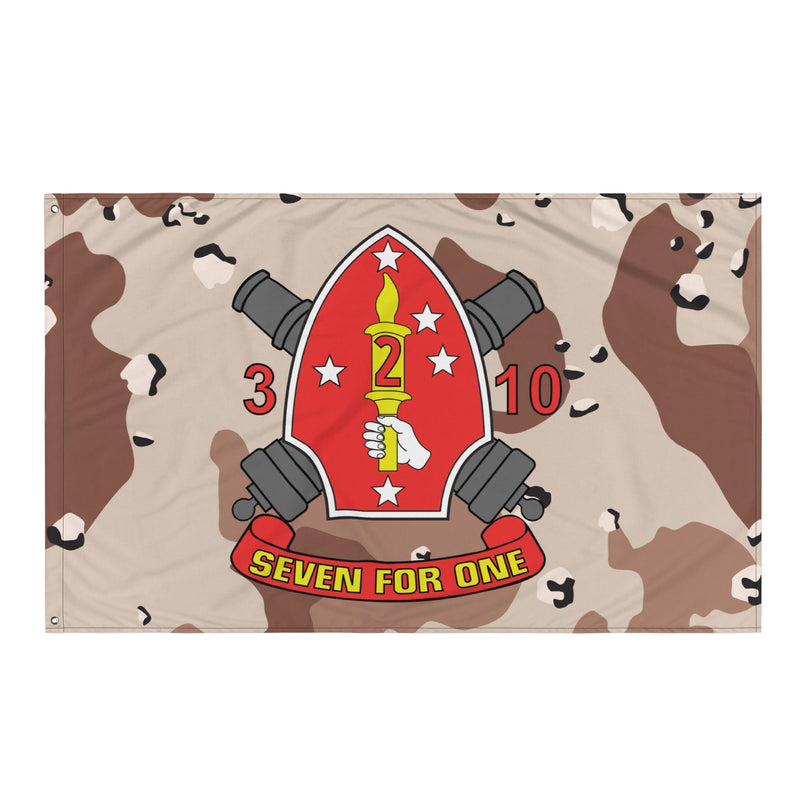 3/10 Marines Chocolate-Chip Camo USMC Flag