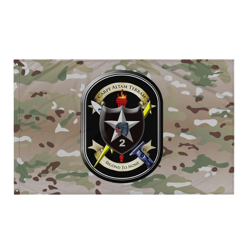 2nd SBCT 2d ID "Lancer Brigade" OCP Multicam Camo Flag