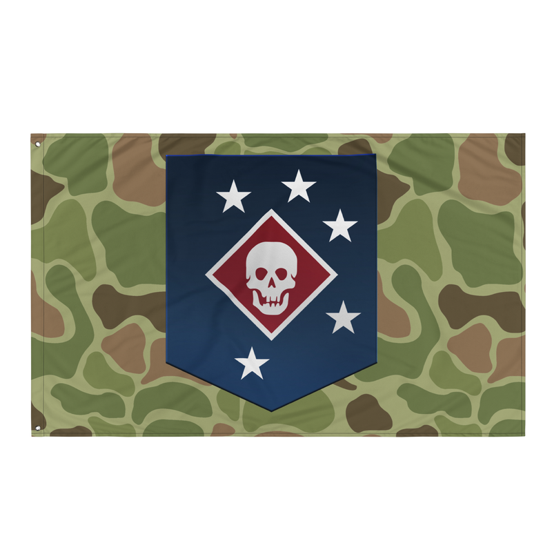 Marine Raiders - Frogskin Camo Flag