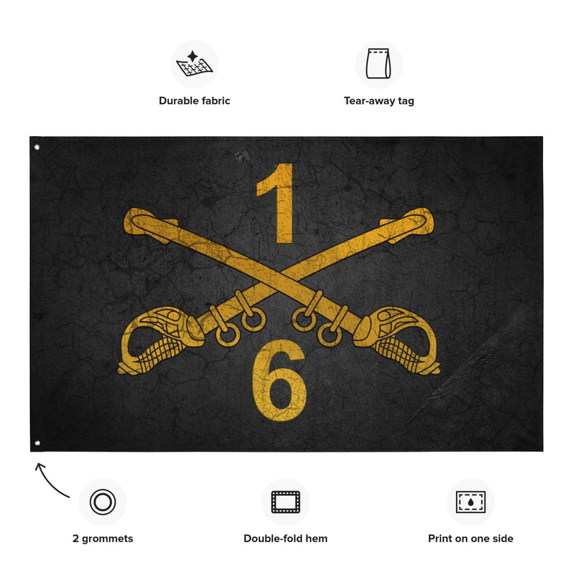6-1 CAV Cavalry Sabers Black Flag