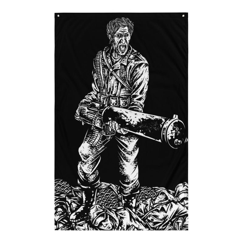 'Manila' John Basilone Battle of Guadalcanal Flag