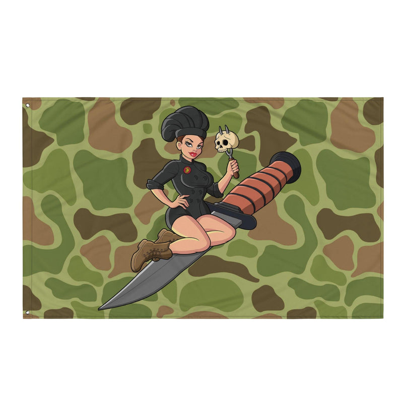 Yesi Pin-Up Girl x USMC 3381 Food Service Flag