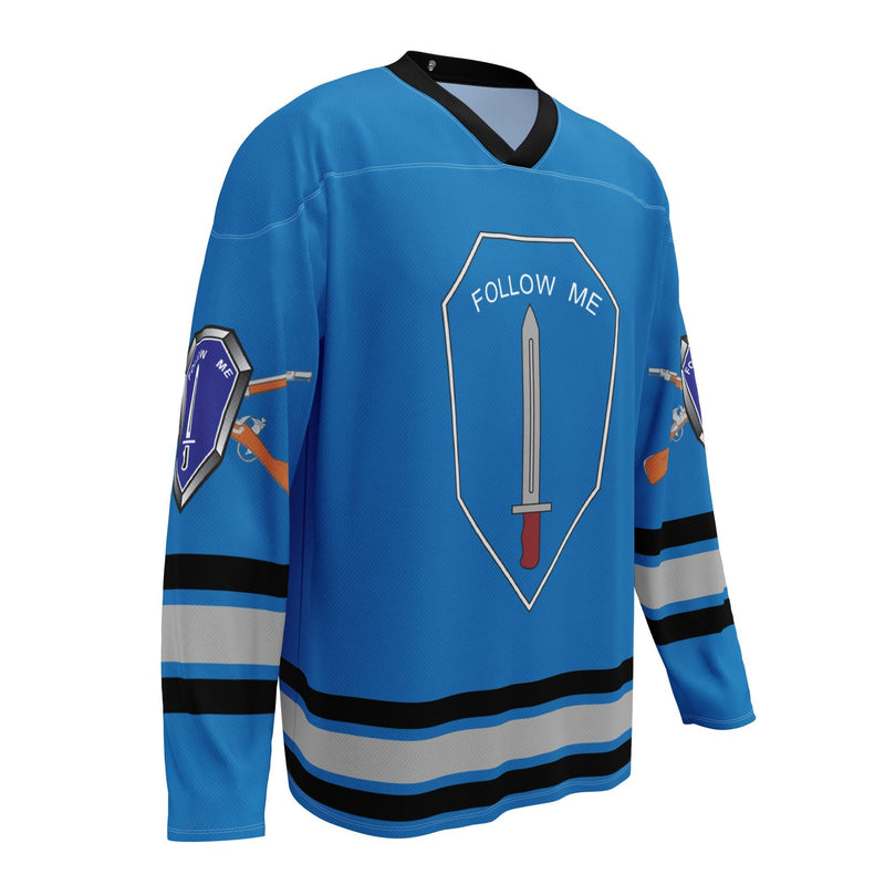 U.S. Army Infantry Branch 'Follow Me' Hockey Fan Jersey