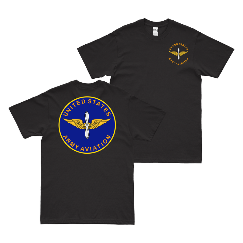 Double-Sided U.S. Army Aviation Branch Plaque T-Shirt