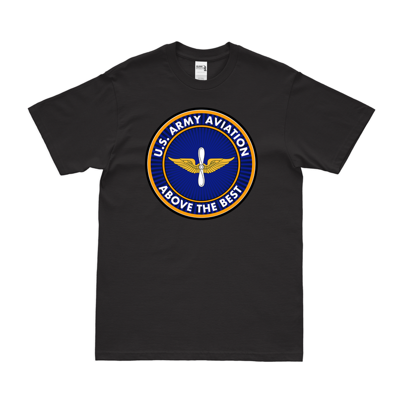 U.S. Army Aviation Above the Best Emblem T-Shirt