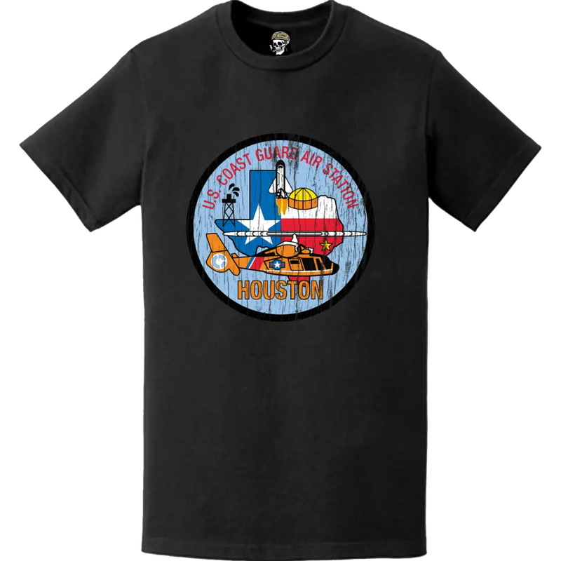 CGAS Houston Distressed Logo Emblem T-Shirt