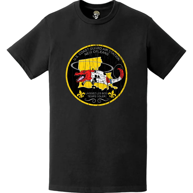CGAS New Orleans Distressed Logo Emblem T-Shirt