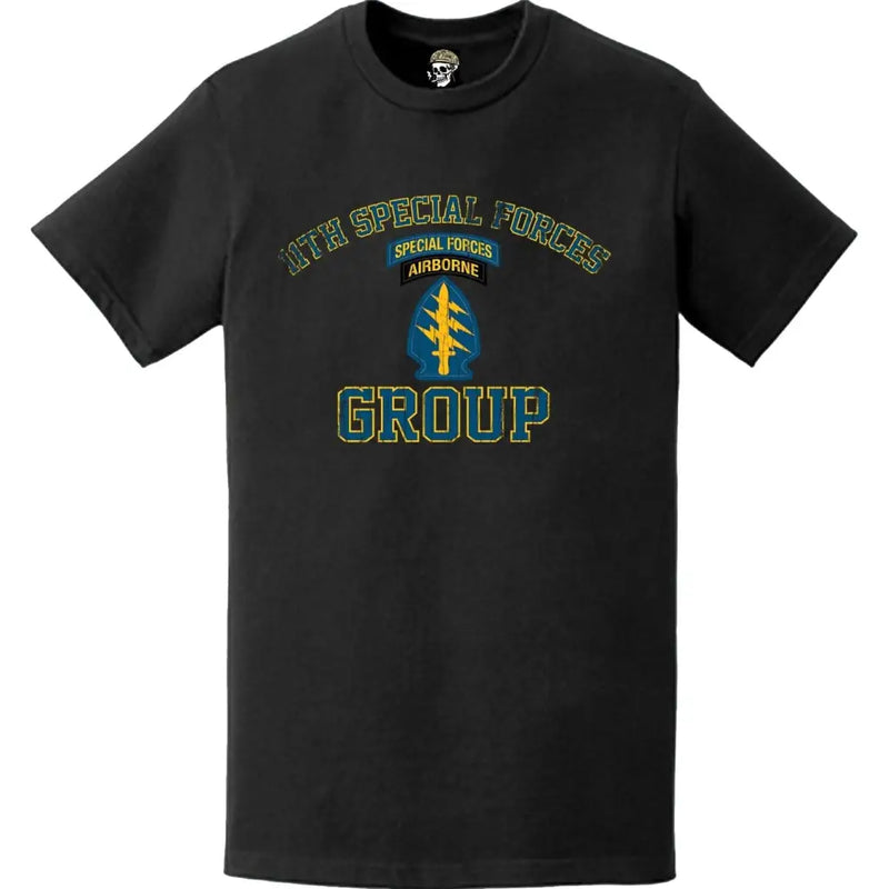 Distressed 11th Special Forces Group (11th SFG) Tab T-Shirt