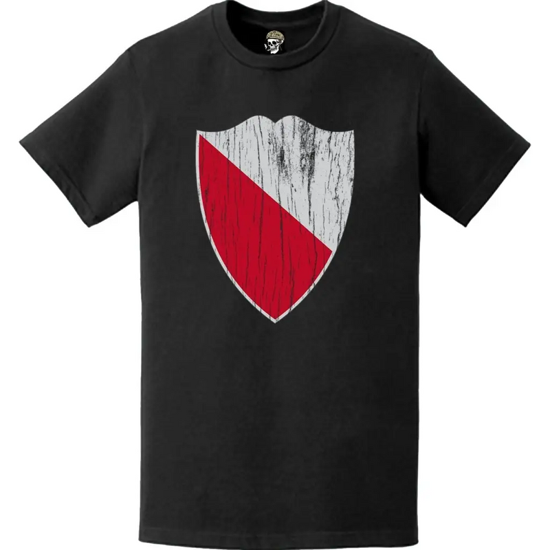 Distressed 15th Engineer Battalion Logo Emblem T-Shirt