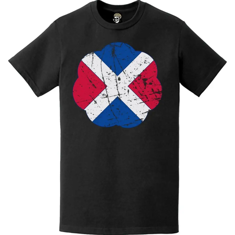 Distressed 17th Infantry Division (17th ID) SSI Logo T-Shirt