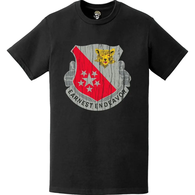 Distressed 1905th Engineer Battalion Logo Emblem T-Shirt