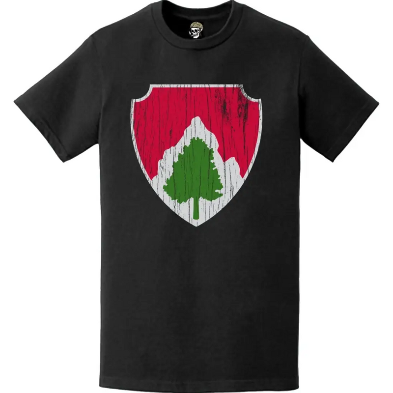 Distressed 23rd Engineer Battalion Logo Emblem T-Shirt