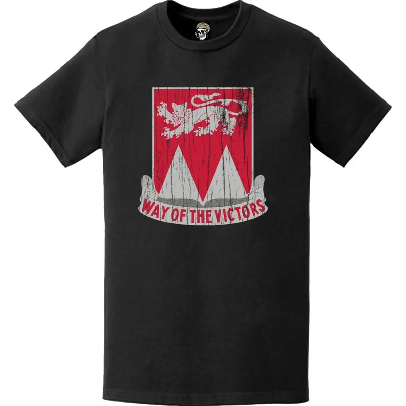 Distressed 26th Engineer Battalion Logo Emblem T-Shirt