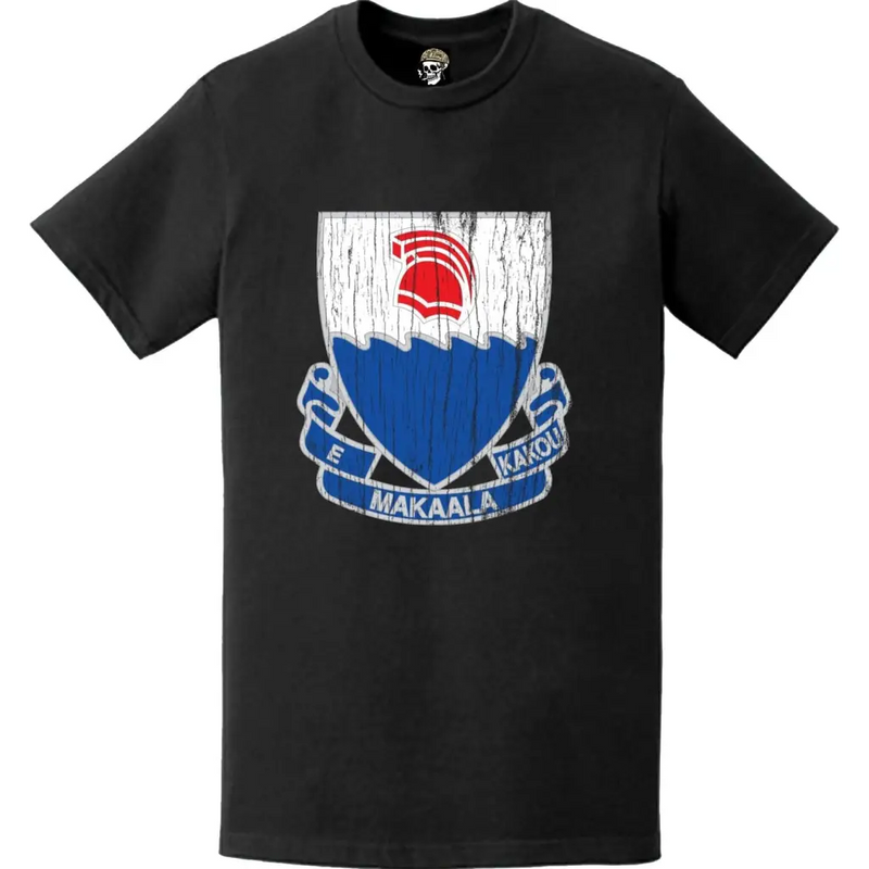 Distressed 299th Cavalry Regiment Logo Emblem T-Shirt