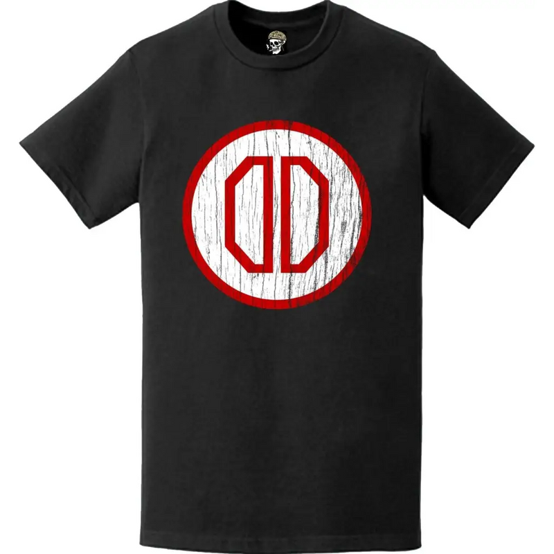 Distressed 31st Infantry Division (31st ID) SSI Logo Crest T-Shirt