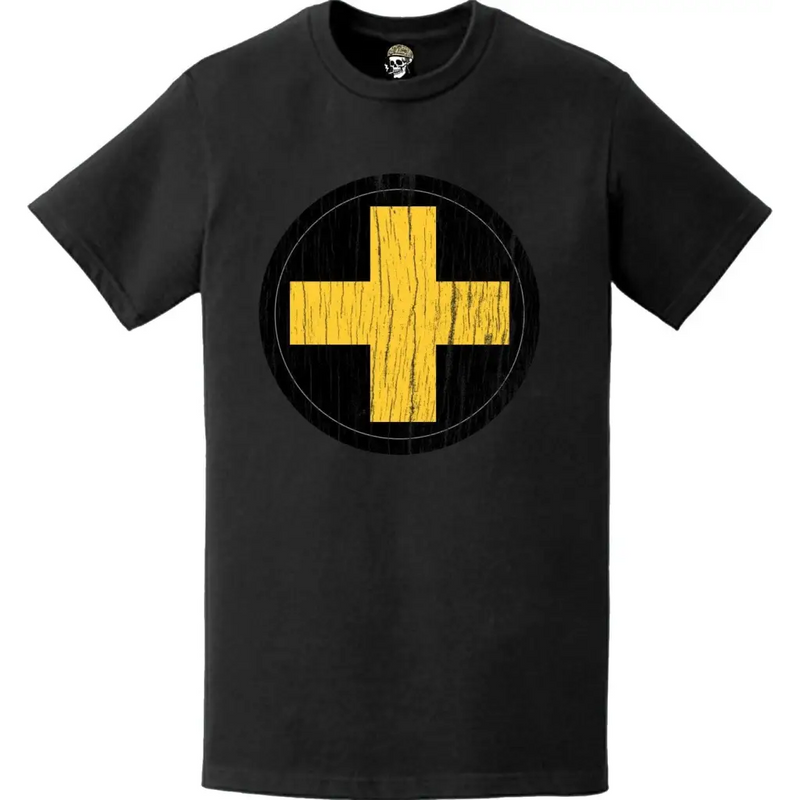Distressed 33rd Infantry Division (33rd ID) SSI Logo Crest T-Shirt