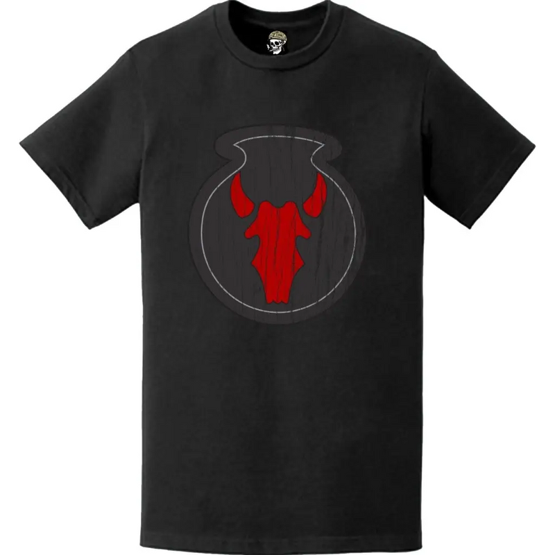 Distressed 34th Infantry Division (34th ID) SSI Logo Crest T-Shirt