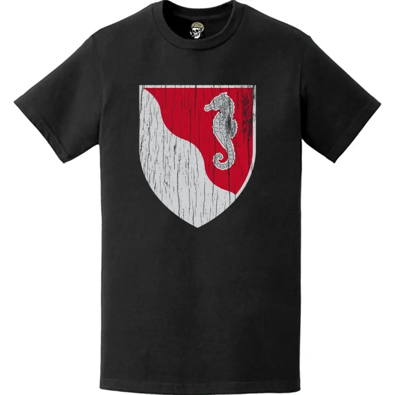 Distressed 36th Engineer Battalion Logo Emblem T-Shirt