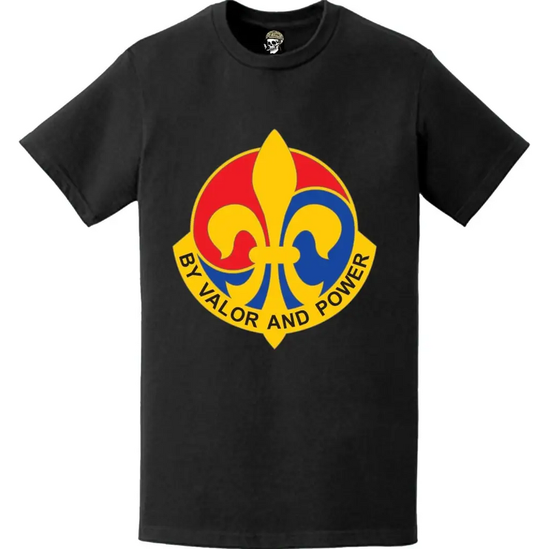 Distressed 38th Air Defense Artillery Brigade Logo T-Shirt