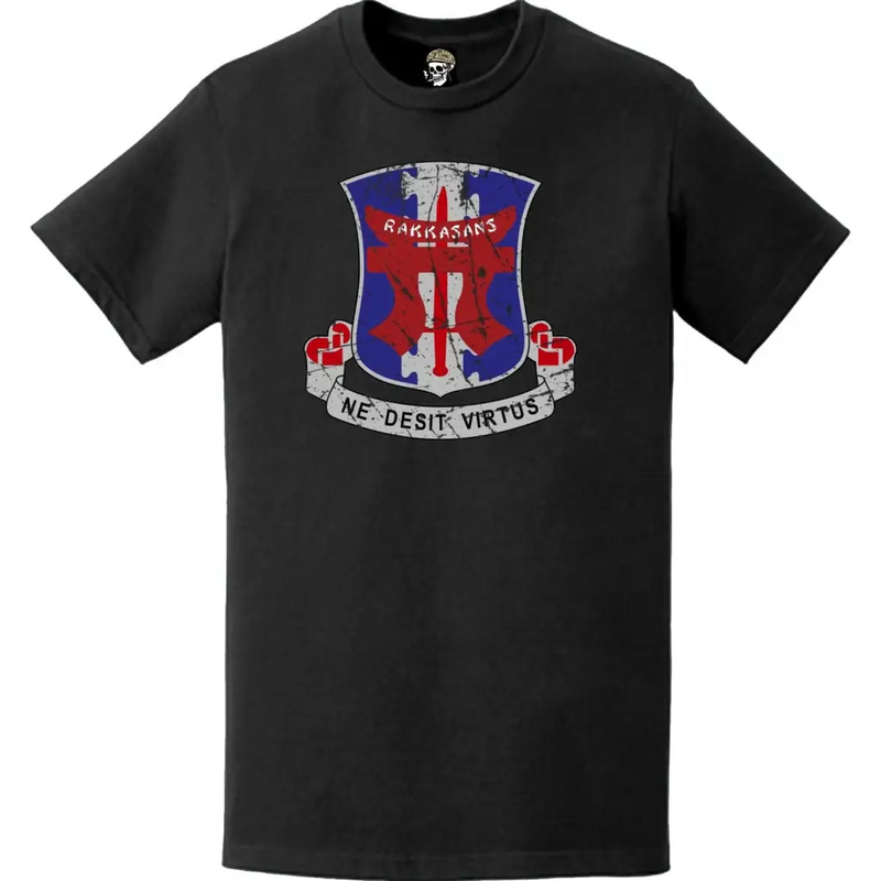 Distressed 3rd Brigade Combat Team (BCT) "Rakkasan" 101st Airborne Division T-Shirt