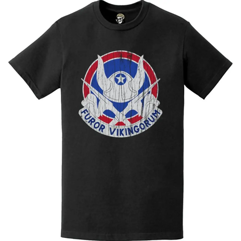 Distressed 47th Infantry Division (47th ID) DUI Logo Crest T-Shirt