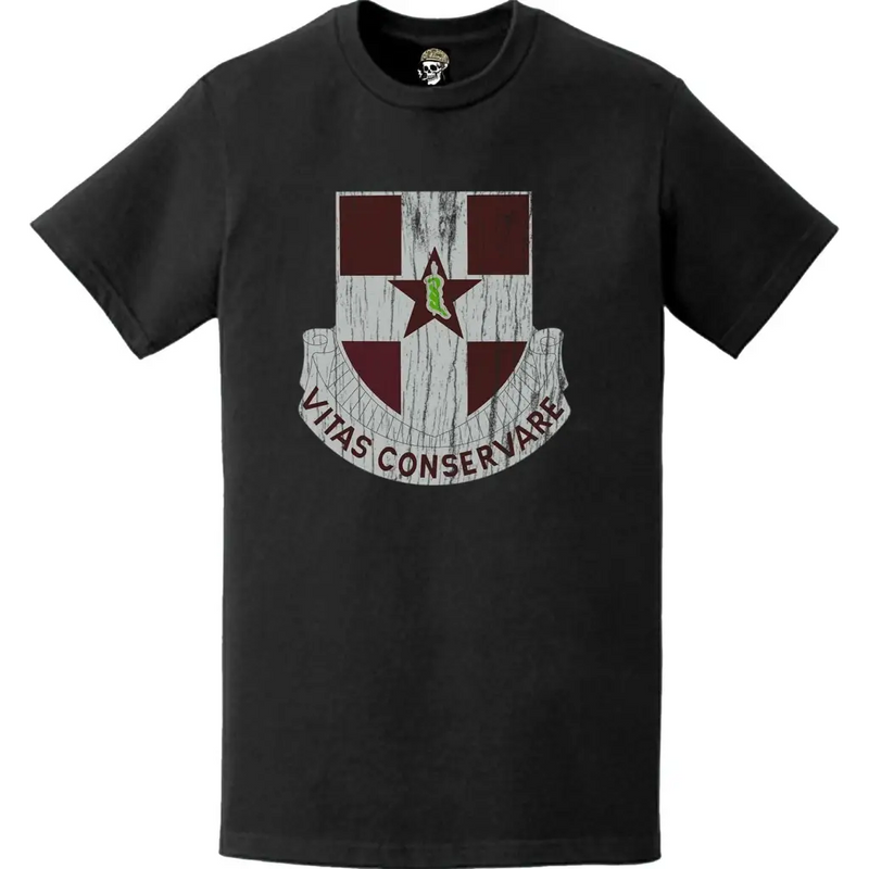 Distressed 67th Medical Group Emblem Logo T-Shirt