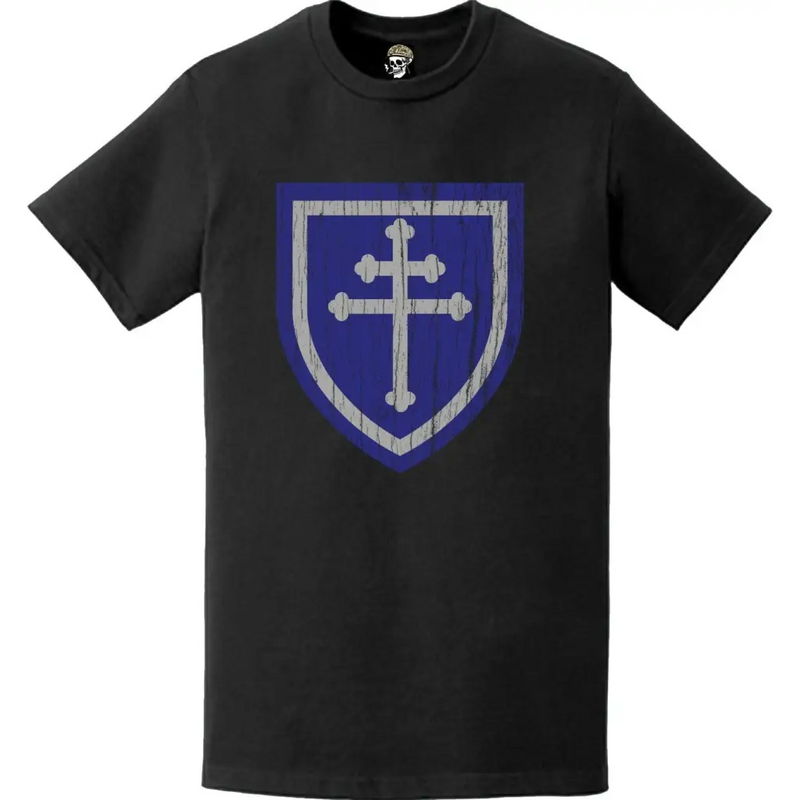 Distressed 79th Infantry Division (79th ID) SSI Logo Crest T-Shirt