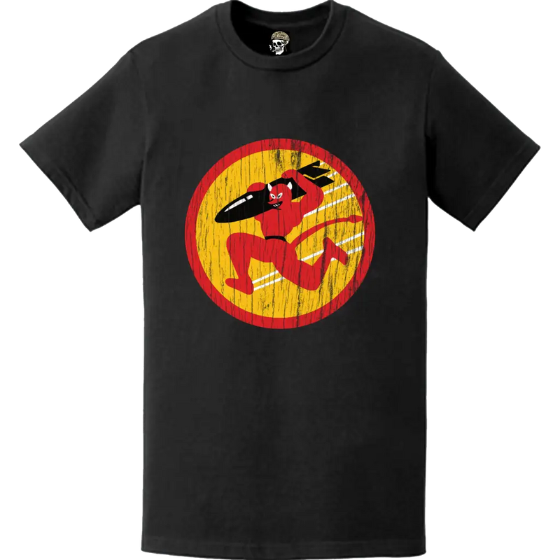 Distressed 84th Bombardment Squadron USAAF World War II Logo Emblem T-Shirt