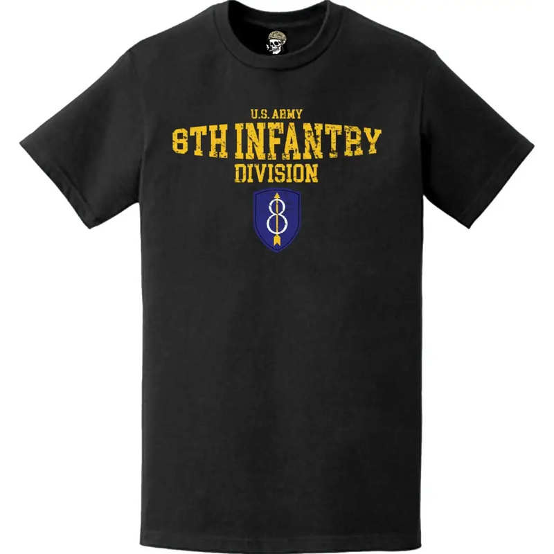Distressed 8th Infantry Division (8th ID) Bulge T-Shirt