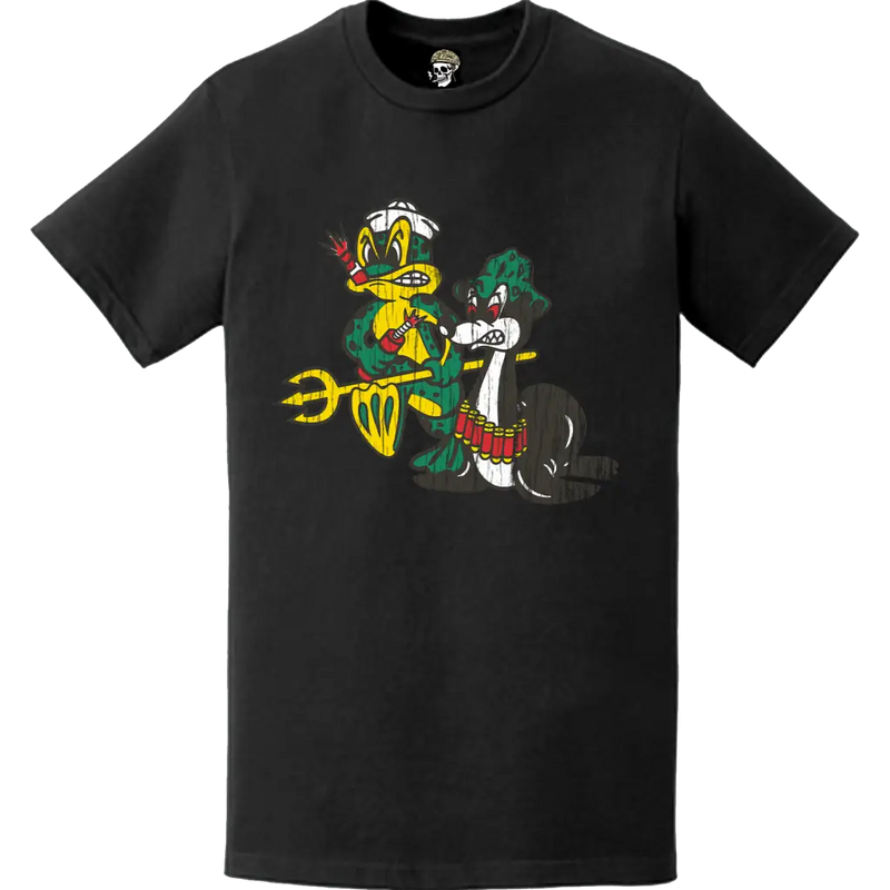 ダメージ加工 フレディ&サミー 米海軍 UDT Tシャツ