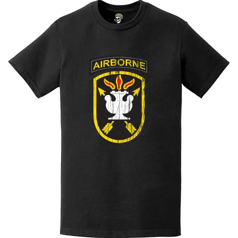 ビンテージ調 JFK 特殊戦訓練センター (SWCS) SSI エンブレム Tシャツ