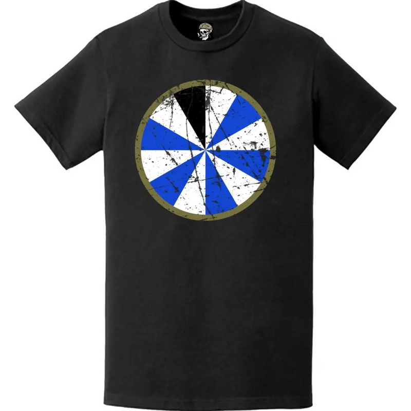 Distressed U.S. Army 11th Infantry Division (11th ID) SSI Logo T-Shirt