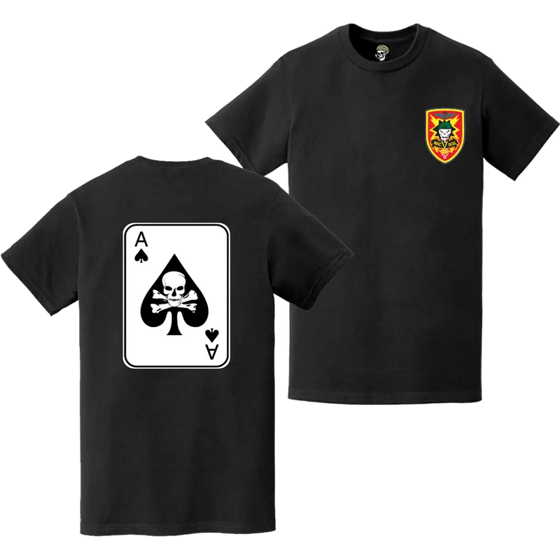 Double-Sided MACV-SOG Vietnam Death Card T-Shirt