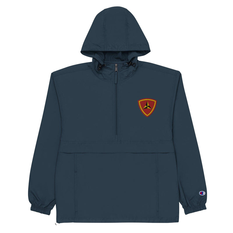 3rd Marine Division Embroidered Champion® Packable Jacket