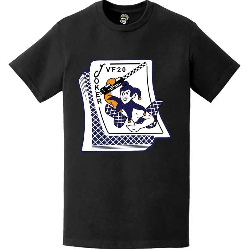 戦闘飛行隊20 (VF-20) ロゴエンブレム クレスト Tシャツ