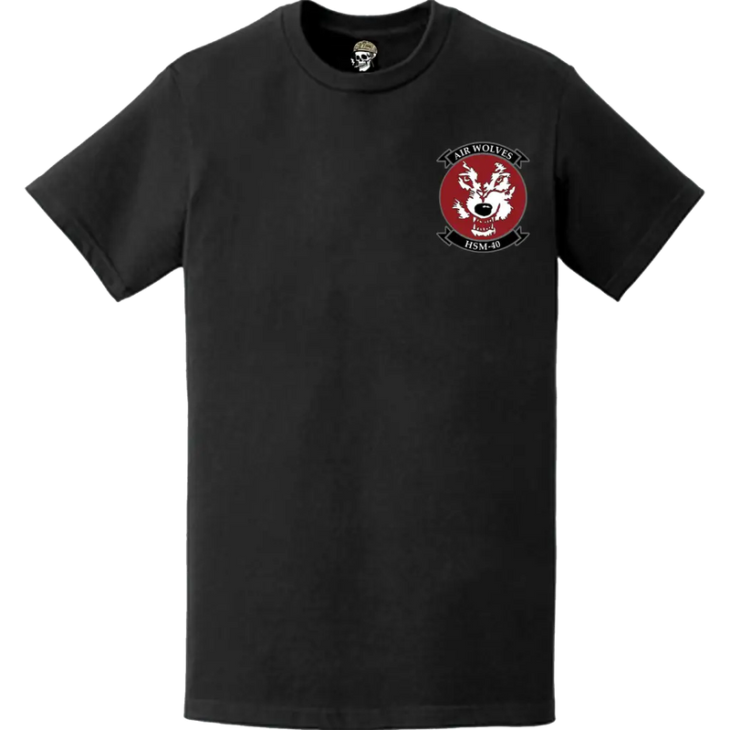 HSM-40 Patch Logo Decal Emblem Left Chest T-Shirt