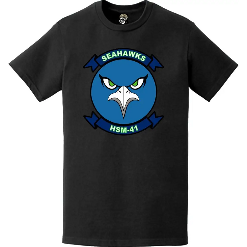 HSM-41 "Seahawks" Logo Emblem T-Shirt