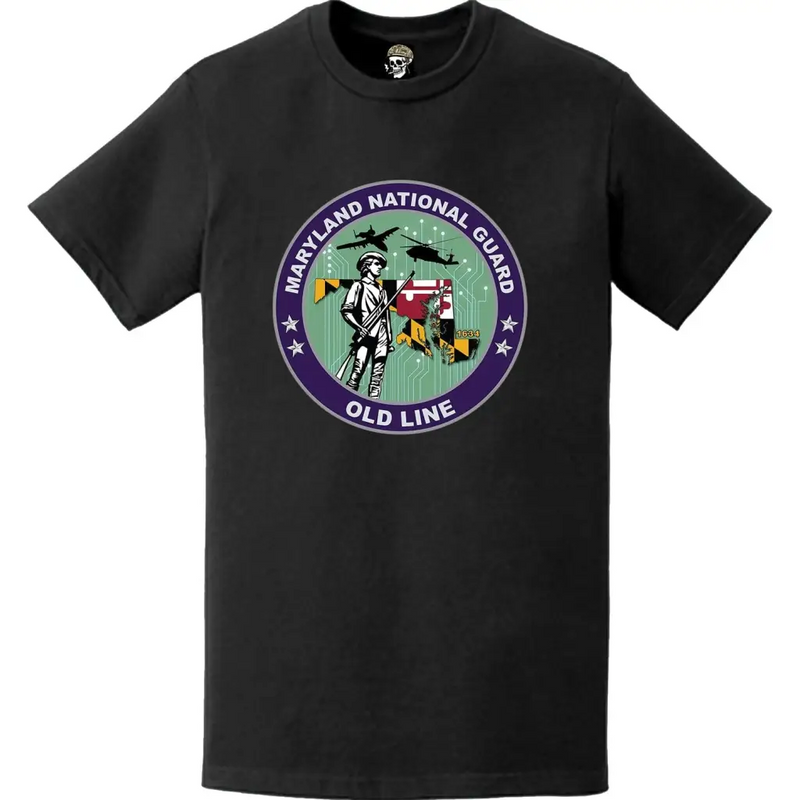 Maryland National Guard Logo Emblem T-Shirt
