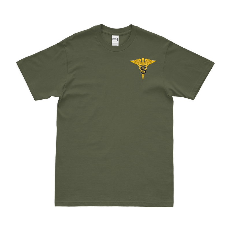 U.S. Army Medical Specialist Corps Left Chest Emblem T-Shirt