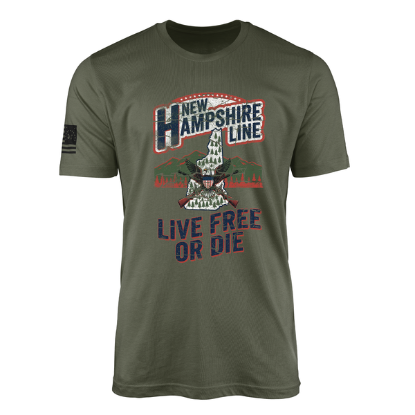 The New Hampshire Line - "Live Free or Die" John Stark T-Shirt