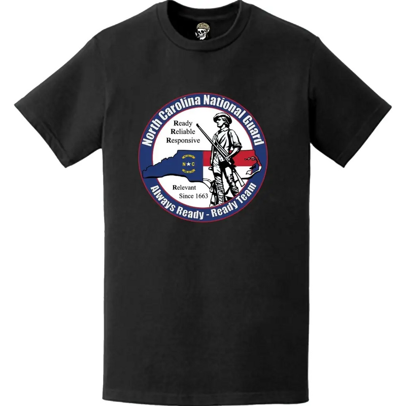 North Carolina National Guard Logo Emblem T-Shirt