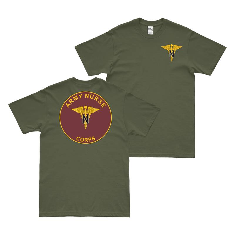 Double-Sided Army Nurse Corps Branch T-Shirt
