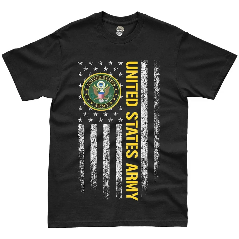 Patriotic U.S. Army American Flag T-Shirt