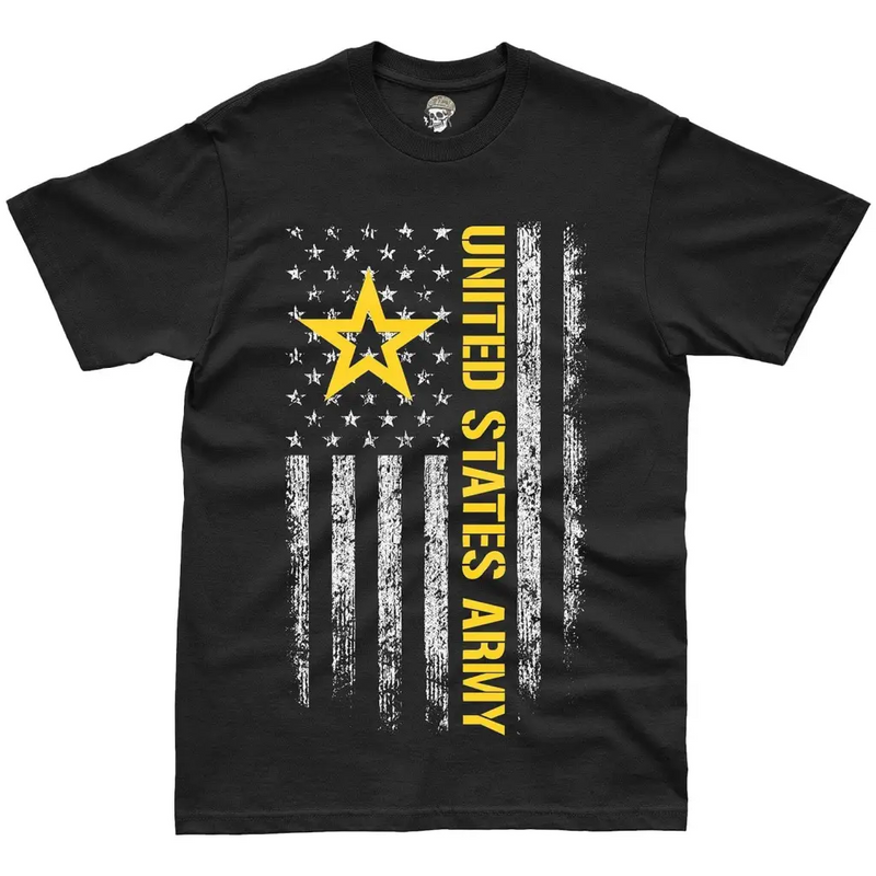 Patriotic United States Army American Flag T-Shirt