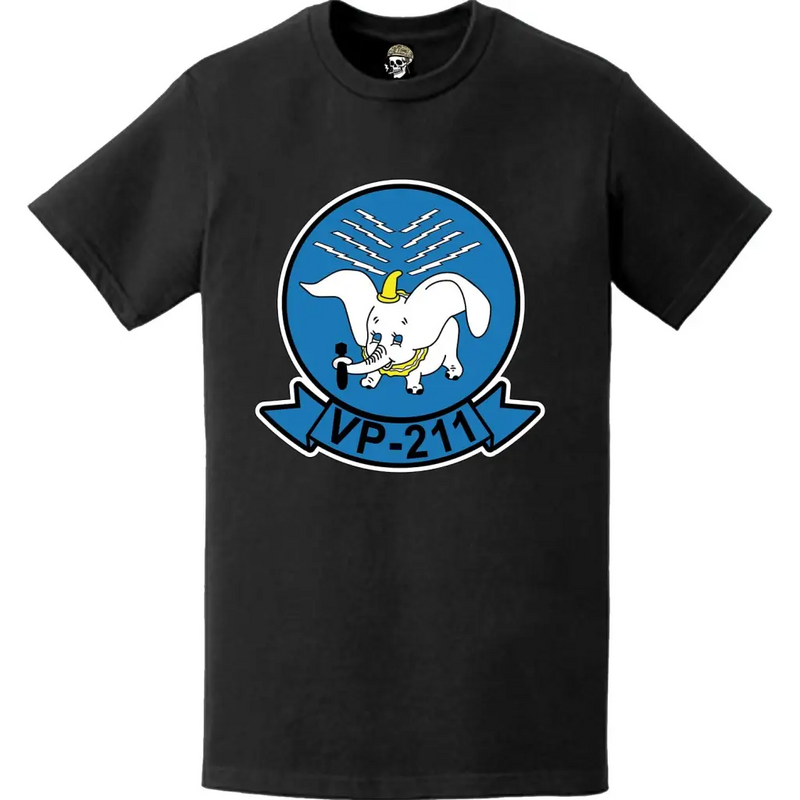 哨戒飛行隊211 (VP-211) パッチ ロゴ デカール エンブレム チェスト Tシャツ