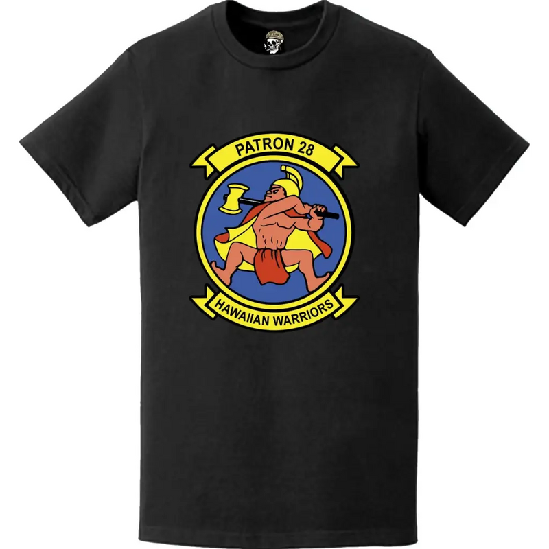 哨戒飛行隊28 (VP-28) パッチ ロゴ デカール エンブレム 胸部Tシャツ