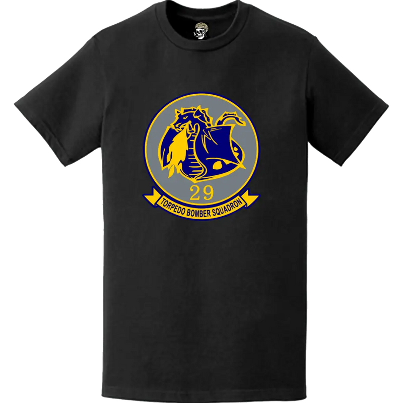 第29哨戒飛行隊(VS-29)「ドラゴンファイアーズ」パッチロゴデカールエンブレムTシャツ